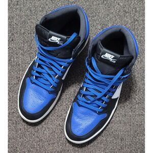 Nike Men's Air Jordan 1 Retro High OG Royal Toe 555088-041 Size 13
